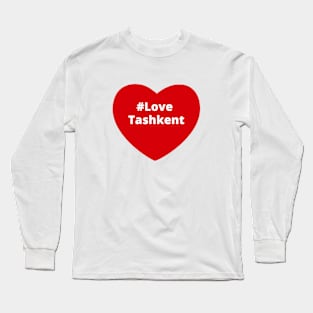 Love Tashkent - Hashtag Heart Long Sleeve T-Shirt